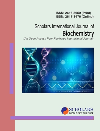 Scholars International Journal of Biochemistry
