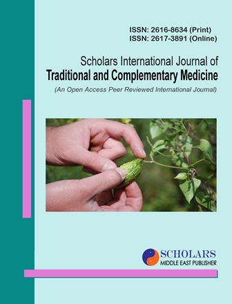 Scholars International Journal of Traditional and Complementary Medicine