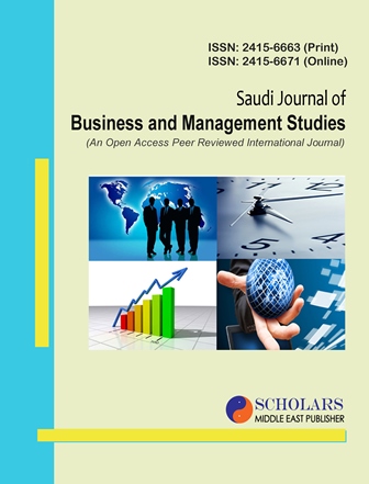 Saudi Journal of Business and Management Studies