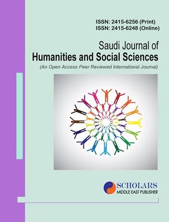 Saudi Journal of Humanities and Social Sciences