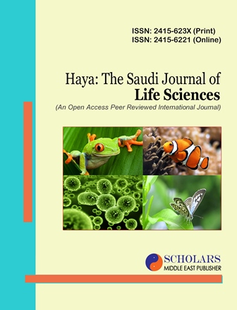 Haya: The Saudi Journal of Life Sciences