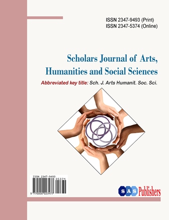 Scholars Journal of Arts, Humanities and Social Sciences