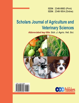Scholars Journal of Agriculture and Veterinary Sciences