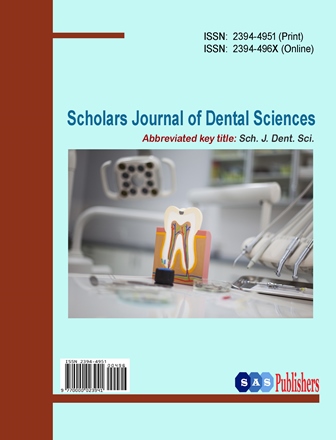 Scholars Journal of Dental Sciences